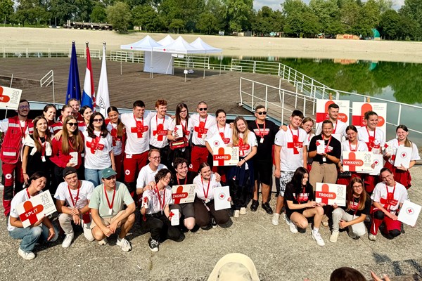 Gradsko društvo Crvenog križa Zagreb pobijedilo na Nacionalnom natjecanju ekipa prve pomoći Hrvatskog Crvenog križa